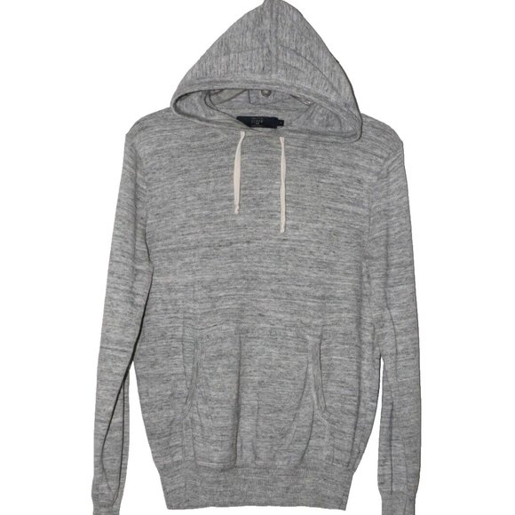 J. CREW GRAY WOMEN'S SIZE S HOODIE - Picture 4 of 6